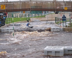 Tees Barrage slalom course