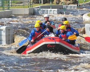 Tees Barrage slalom course