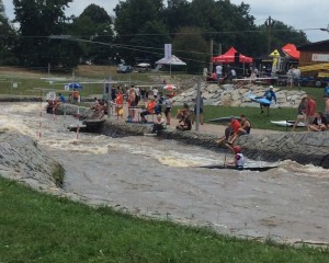 Budweis slalom course